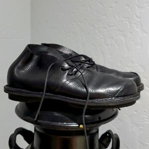 TRIPPEN COSMOS UNISEX BLACK LEATHER SHOES SIZE 40